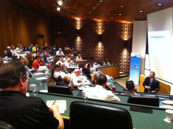 Great information! Packed house at One Day Workshop